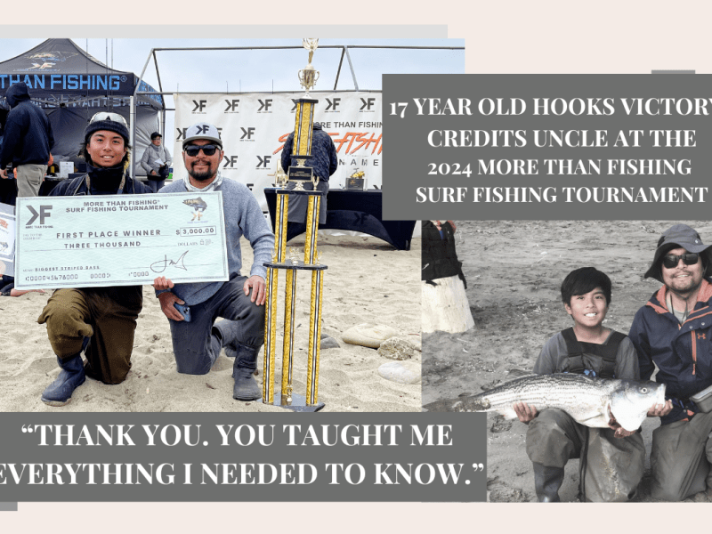 17-Year-Old Wins 2024 More Than Fishing® SURF FISHING Tournament, Credits Uncle for&nbsp;Success